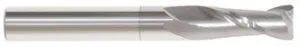 204-602969: 7/16 Dia, 1 LOC, 2-3/4 OAL, 2-Flt, .02 Corner Rad Carbide End Mill- Single End, 30 Deg. Helix, TiCN, USA