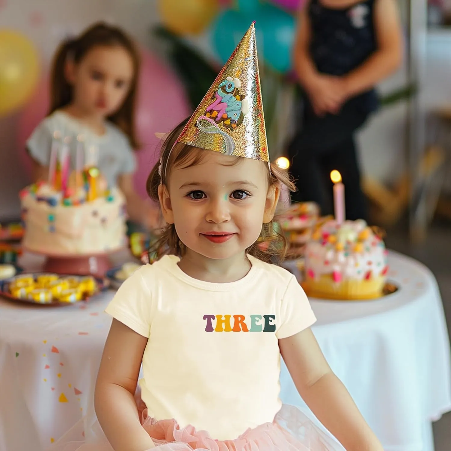Toddler GILR Two Three Four Five Birthday Shirt in My Two-Five Years Old Era T-Shirts