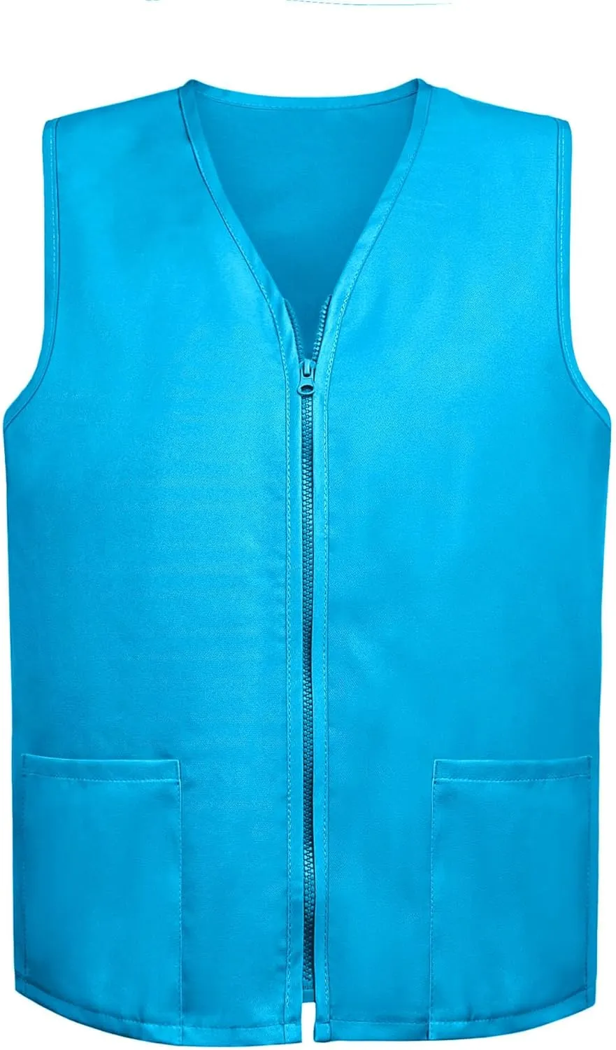 TopTie Adult Volunteer Work Vest Event Supermarket Apron Vests