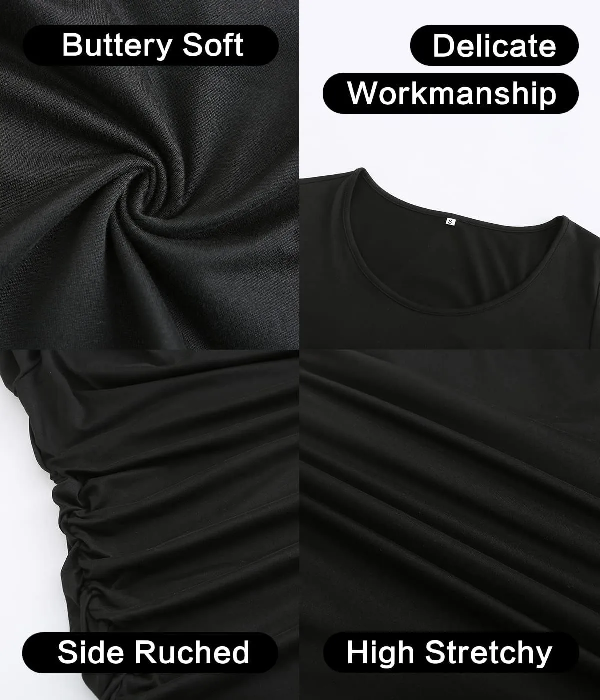 Turtleneck Long Sleeve Maternity Bodycon Dresses for Photography Maternity Baby Shower and Casual
